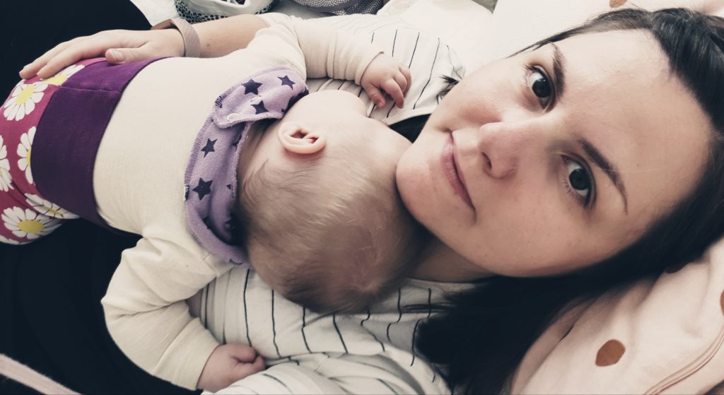 ich mit baby